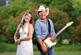 Troy Cassar-Daley And Jem Cassar-Daley Brisbane Photo Shoot