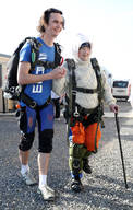 101 Year Old Skydives