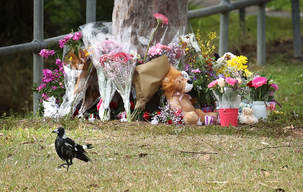 Floral Tributes Left For Baby Mia