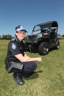 Police Use ATV In Fight Against Crime On Golf Courses