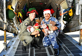 RAAF Christmas Present Drop