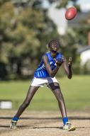 Sudanese Junior AFL Player Ayang Nyanjok