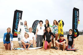 Sally Fitzgibbons Launches Australian Open of Surfing at Manly Beach