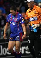 Newcastle Knights v Penrith Panthers NRL match