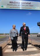 Kevin Rudd Attends 50th Anniversary Of Yirrkala Bark Petition