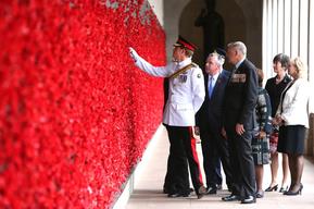 Prince Harry Visits Australian War Memorial