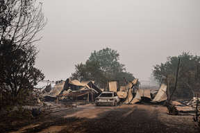 Bushfire Aftermath In Corryong