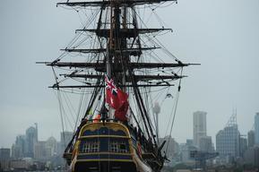 Tall Ships Enter Sydney Harbour For The Fleet Review