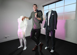 Mason Cox Gets Custom Suit Fitted